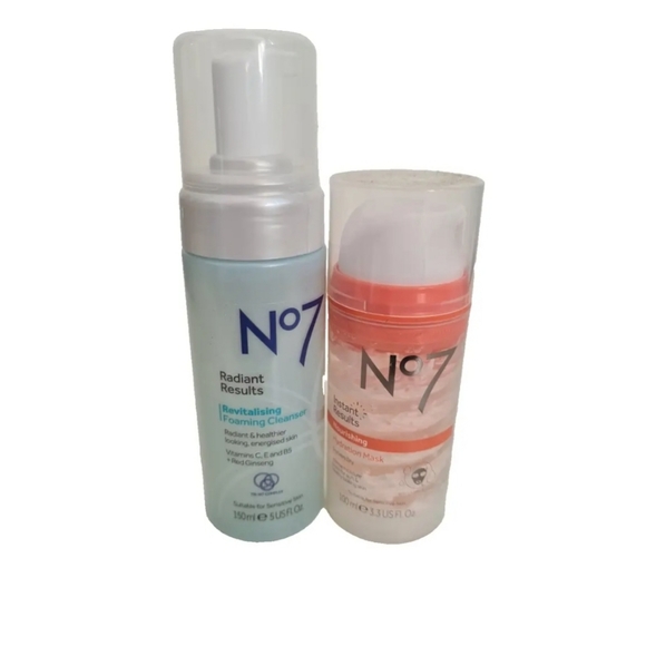 Boots No.7 Other - Boots No7 Foaming cleanser & hydration mask New